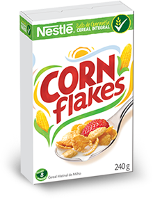 Embalagem de Corn Flakes