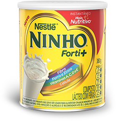 Embalagem de Nestlé Ninho